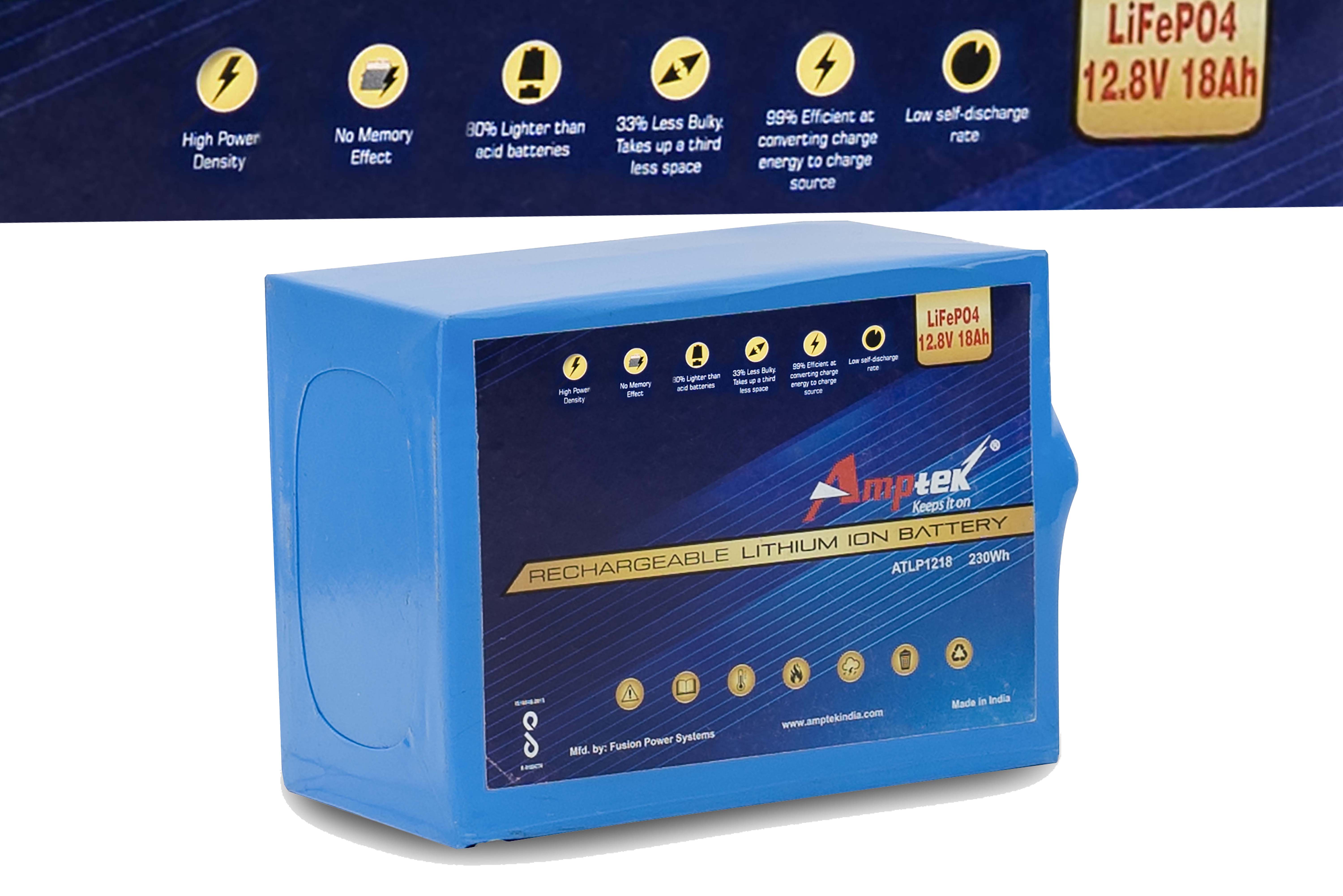 SOLAR STREET LIGHTS - 12.8V 18AH Manufacturer in India
